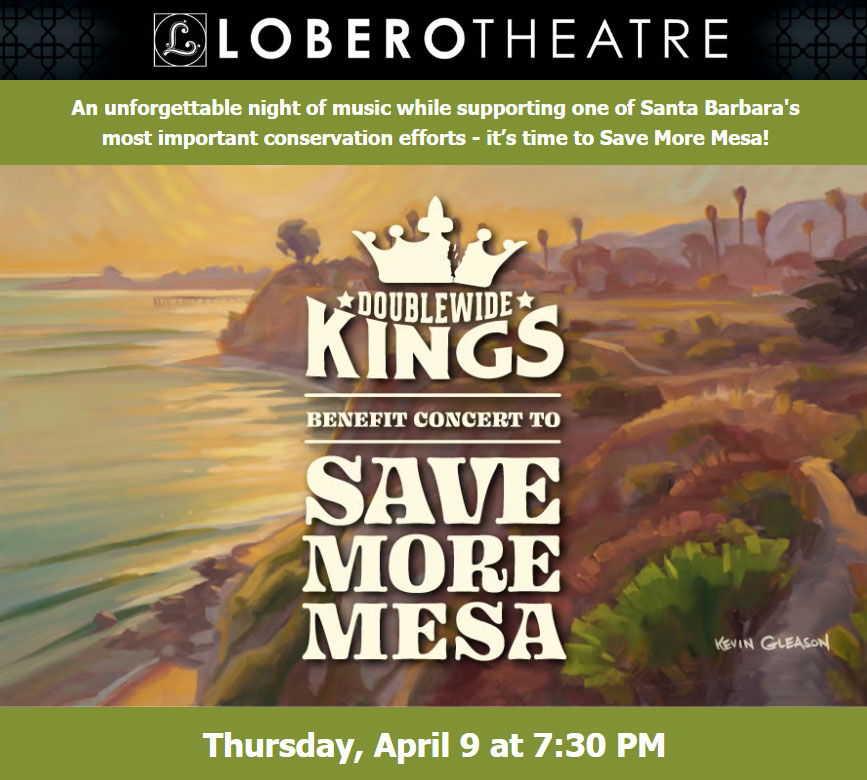 Save More Mesa at the Lobero